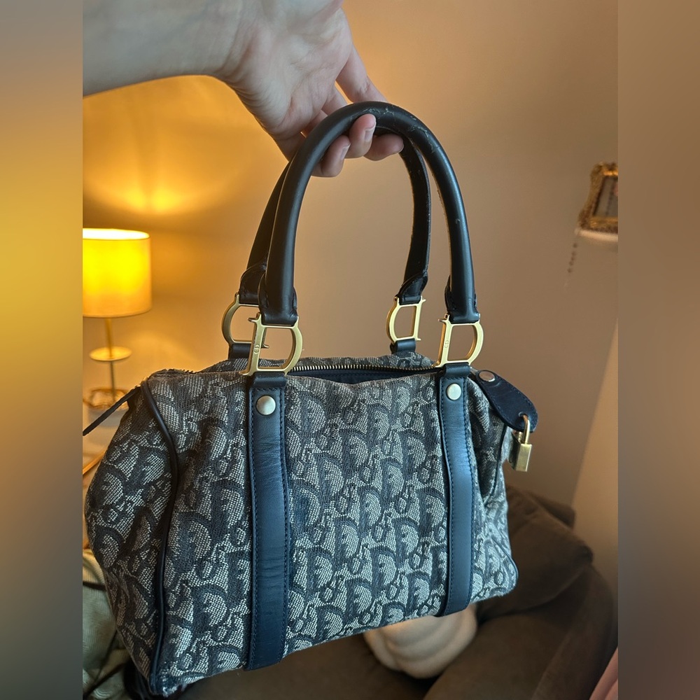 SOLD// Vintage Christian Dior x John Galliano Trotter Bag